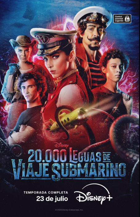 Series: EL 23 DE JULIO ESTRENARÁ EXCLUSIVAMENTE EN DISNEY+ LA SERIE DE AVENTURA 20.000 LEGUAS DE VIAJE SUBMARINO 