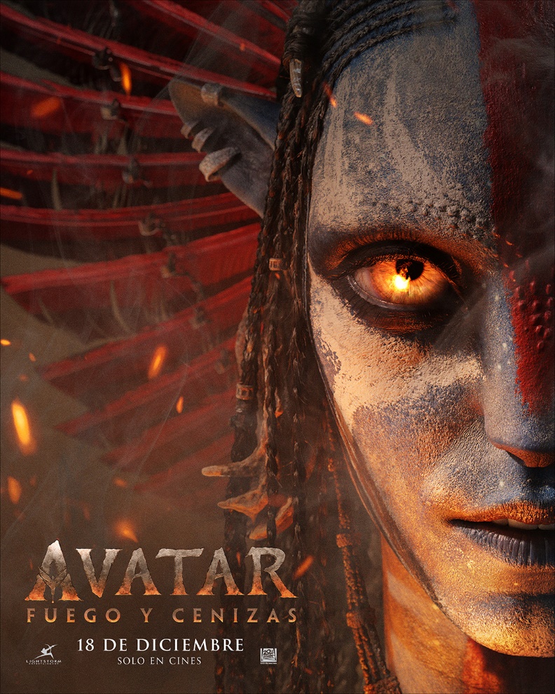 Noticias: YA SE ENCUENTRA DISPONIBLE EL PRIMER TRÁILER DE «AVATAR: FUEGO Y&nbsp;CENIZAS»