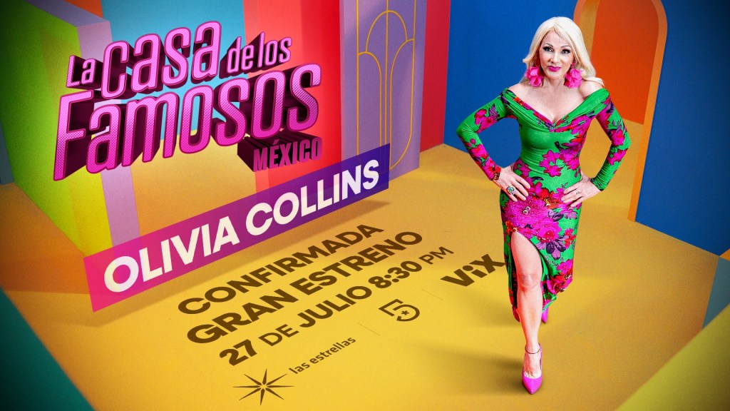 Televisión: OLIVIA COLLINS ESTÁ EN LA CASA DE LOS FAMOSOS&nbsp;MÉXICO