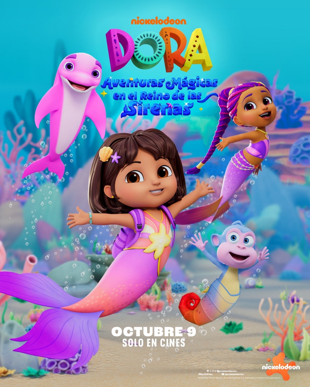 Noticias: DORA: AVENTURAS MÁGICAS EN EL MUNDO DE LAS SIRENAS ¡SUMÉRGETE EN ESTA NUEVA EXPERIENCIA EN&nbsp;CINES!