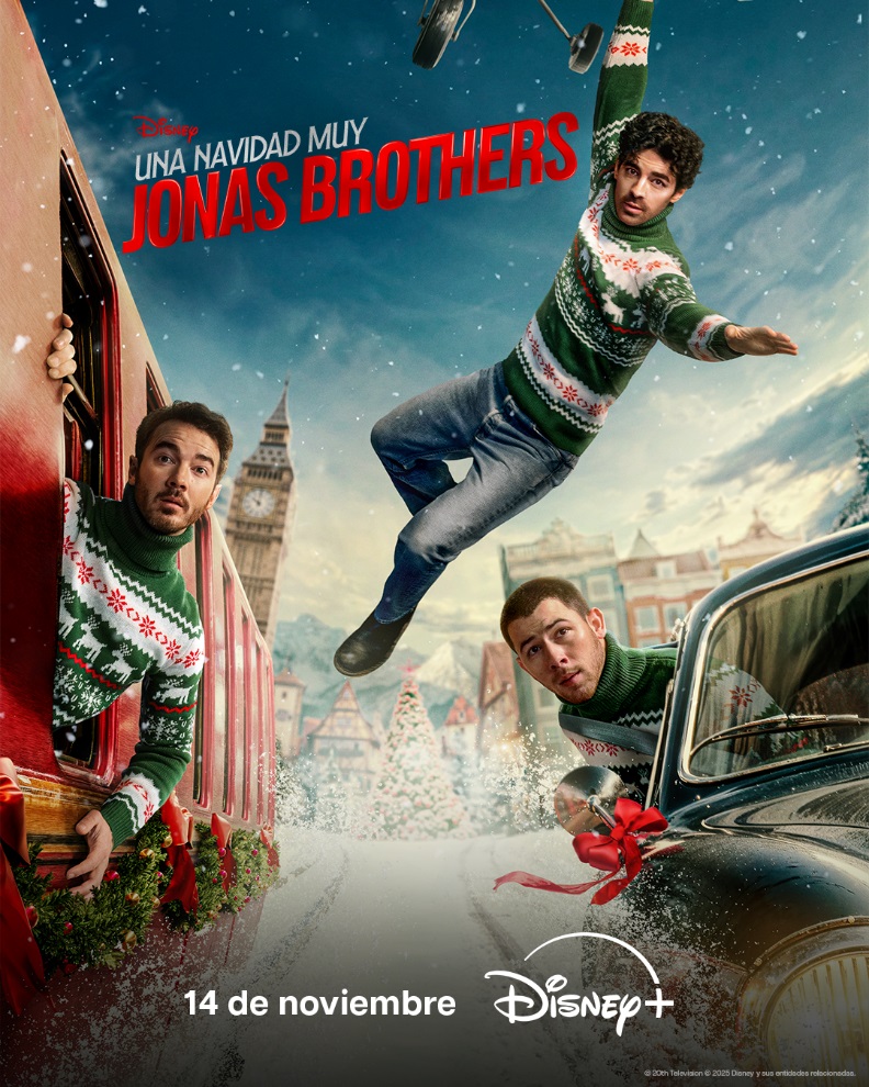 Noticias: LA NUEVA PELÍCULA UNA NAVIDAD MUY JONAS BROTHERS ESTRENA EL 14 DE NOVIEMBRE EN&nbsp;DISNEY+