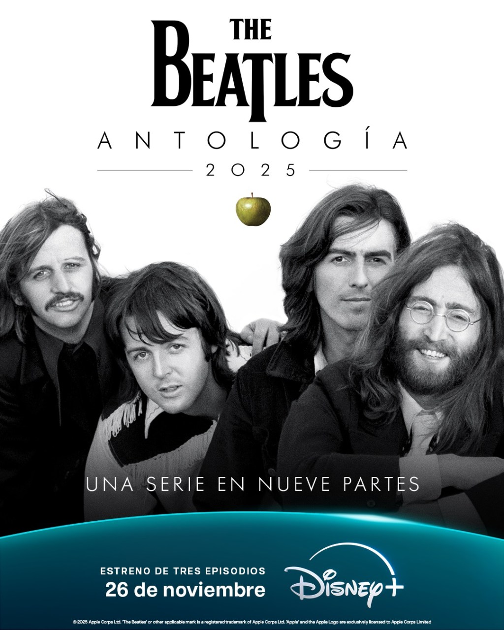 Noticias: THE BEATLES ANTOLOGÍA LLEGA EL 26 DE NOVIEMBRE A&nbsp;DISNEY+