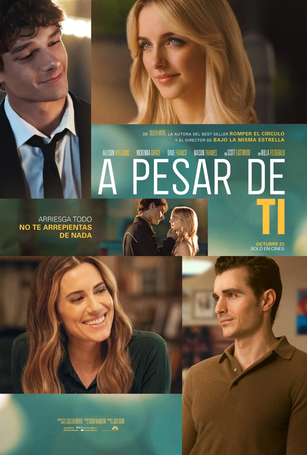 Noticias: A PESAR DE TI NUEVO PÓSTER E&nbsp;IMÁGENES
