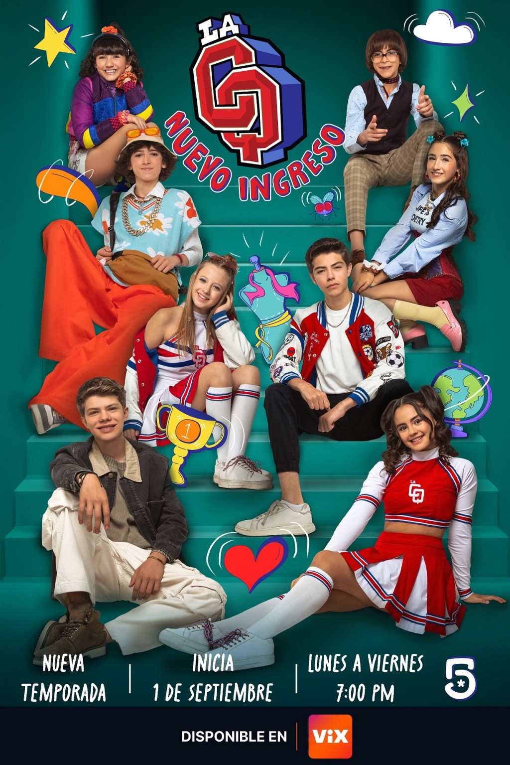 Televisión: LA CQ NUEVO INGRESO TERCERA&nbsp;TEMPORADA