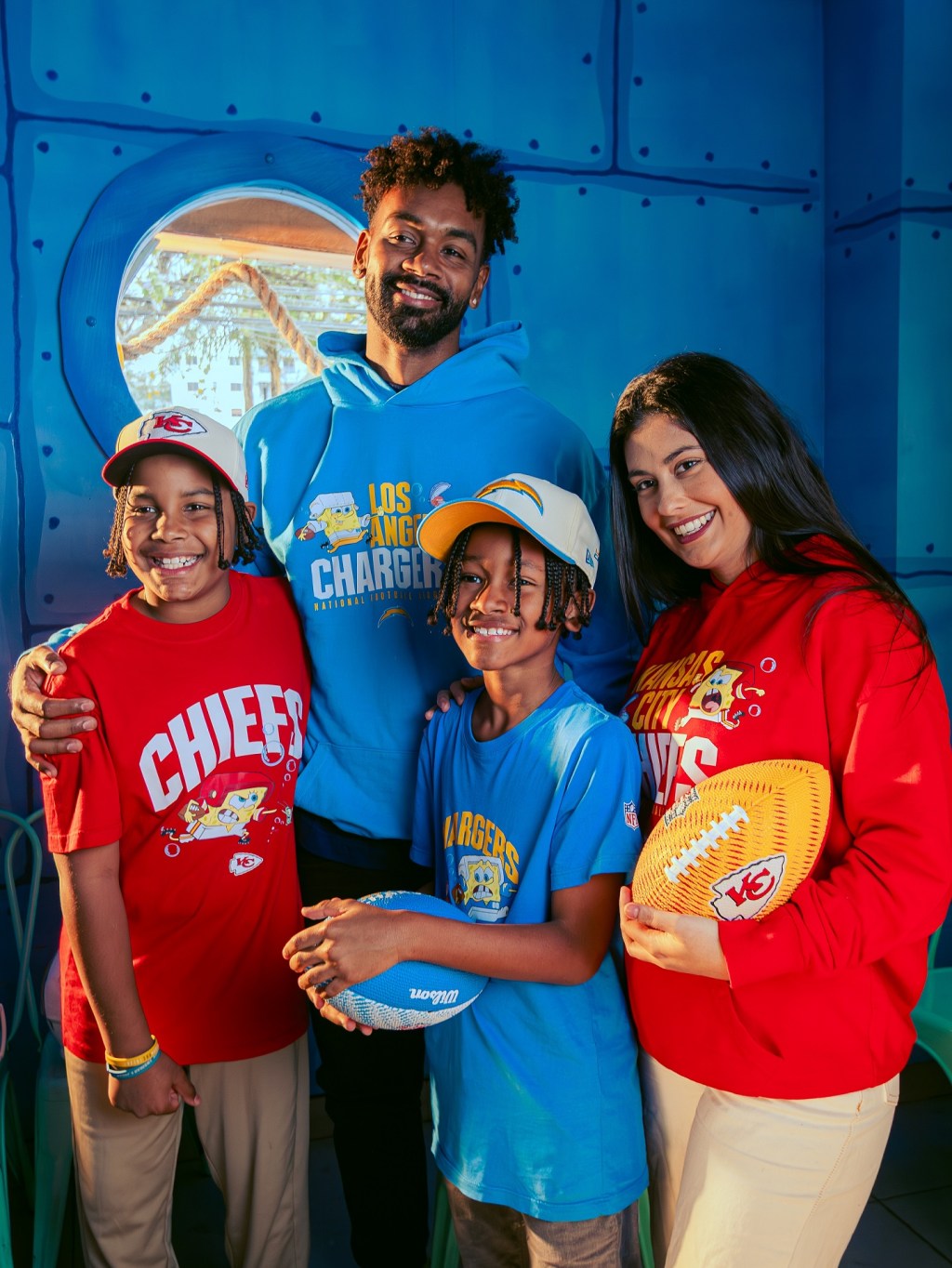 Noticias: NFL Y PARAMOUNT LANZAN LÍNEA DE ROPA CON BOB ESPONJA EN BRASIL Y&nbsp;MÉXICO