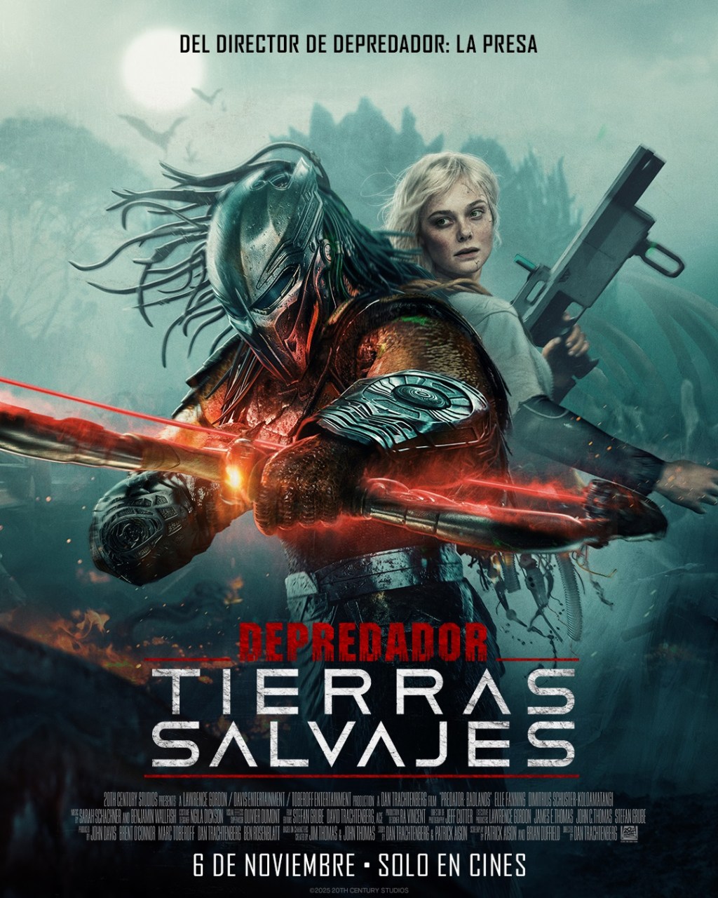 Noticias: YA ESTÁN DISPONIBLES EL NUEVO TRÁILER, PÓSTER E IMÁGENES DE LA PELÍCULA DE ACCIÓN Y SUSPENSO DE 20TH CENTURY STUDIOS, «DEPREDADOR: TIERRAS&nbsp;SALVAJES