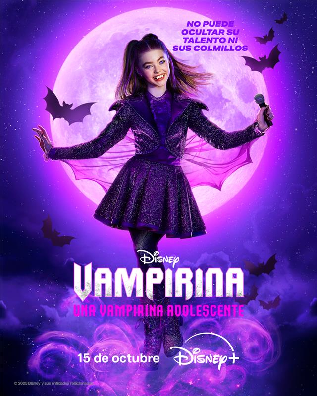 Series: DISNEY+ PRESENTA EL TRÁILER Y PÓSTER OFICIALES DE VAMPIRINA: UNA VAMPIRINA ADOLESCENTE