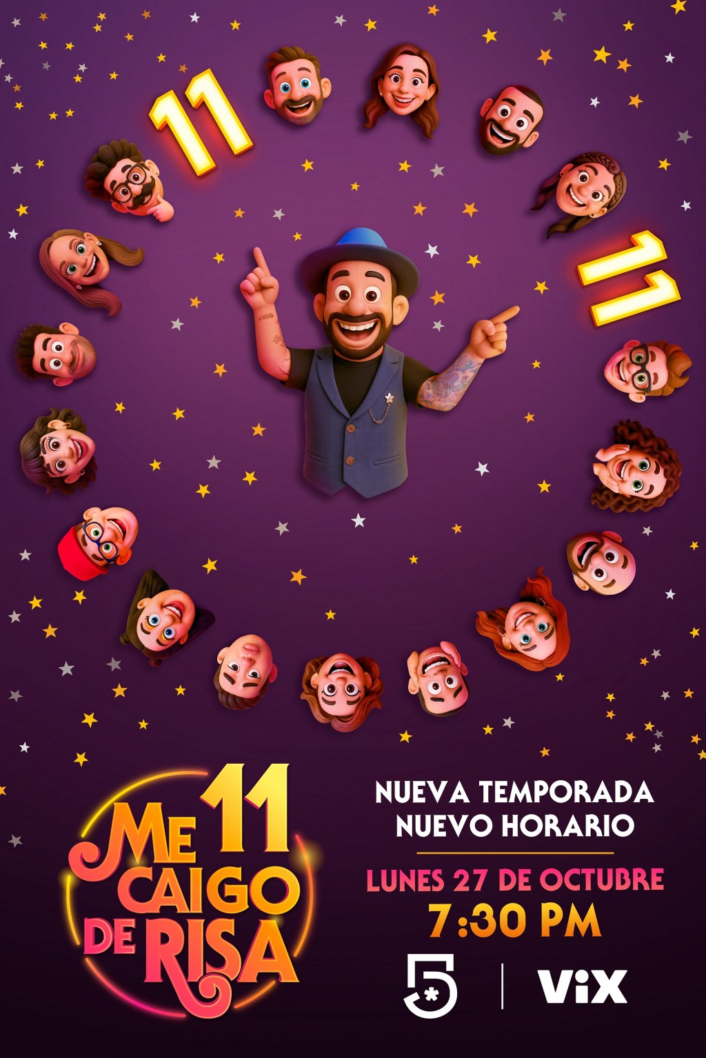 Televisión: ME CAIGO DE RISA ESTRENA ONCEAVA&nbsp;TEMPORADA