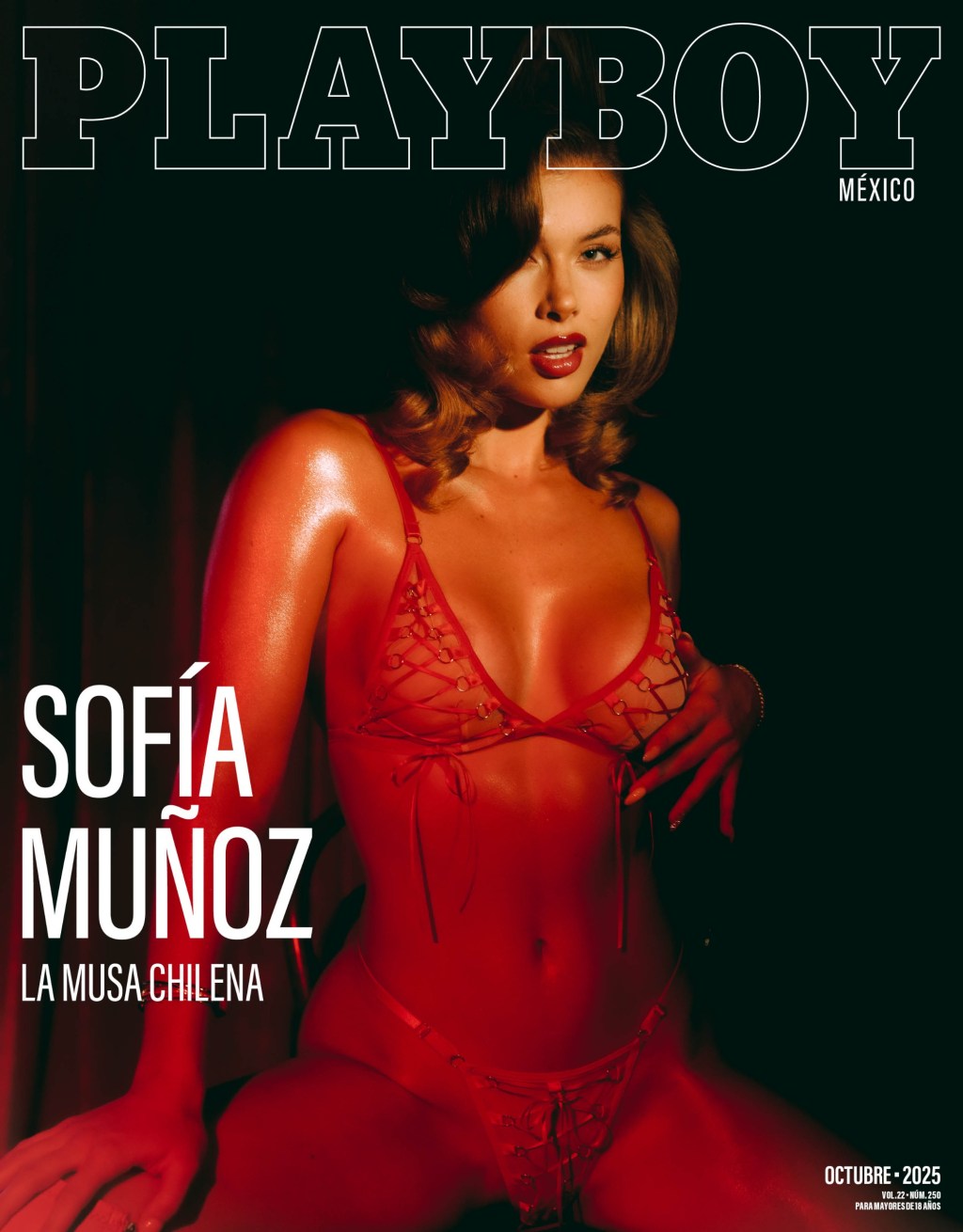 Sexo y más… SOFÍA MUÑOZ ES LA PORTADA DE PLAYBOY MÉXICO EN OCTUBRE DE&nbsp;2025