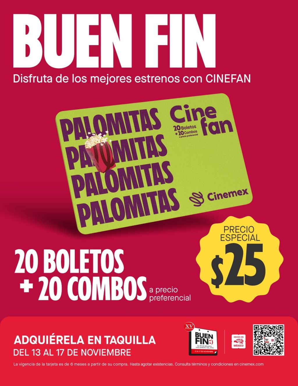 Noticias: EL BUEN FIN LLEGO A CINEMEX, ALBOA Y ARENA! 