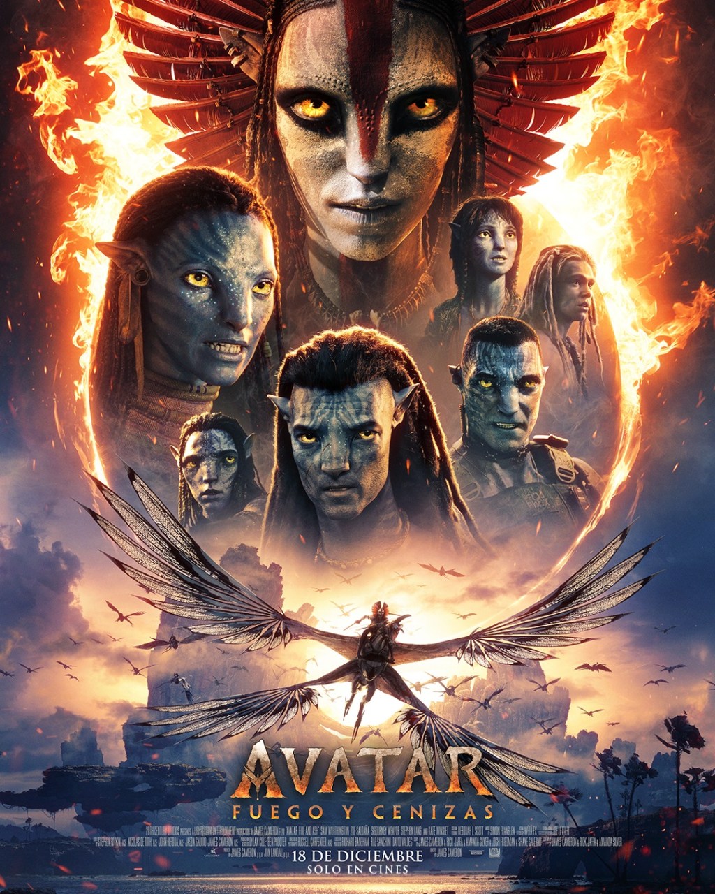 Cine: AVATAR: FUEGO Y&nbsp;CENIZAS