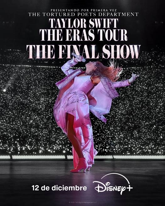 Noticias: YA SE ENCUENTRA DISPONIBLE EL TRÁILER DE TAYLOR SWIFT «THE ERAS TOUR: THE FINAL&nbsp;SHOW»