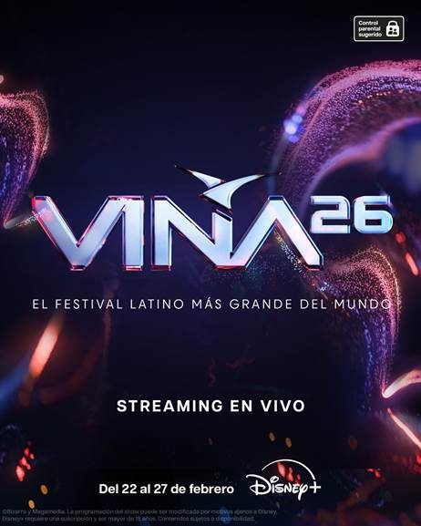Noticias: DESDE ESTE DOMINGO COMIENZA EL FESTIVAL INTERNACIONAL DE VIÑA DEL MAR QUE SE PODRÁ DISFRUTAR EN VIVO EN&nbsp;DISNEY+