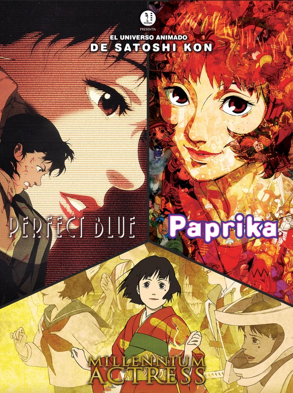 Noticias: EL UNIVERSO ANIMADO DE SATOSHI KON LLEGA A CINES EL 5 DE MARZO CON «PERFECT BLUE», «MILLENNIUM ACTRESS» Y&nbsp;«PAPRIKA»​