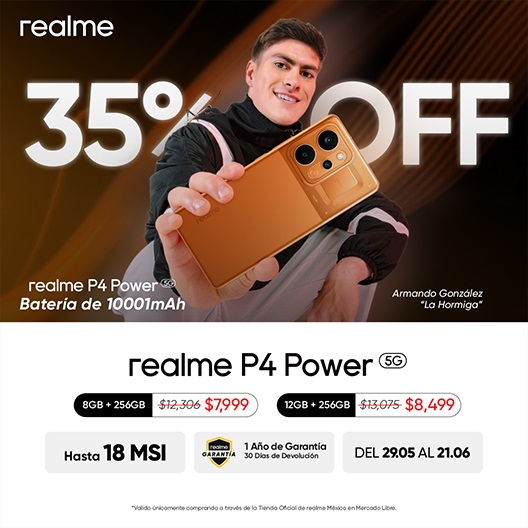Actualidad: REALME PRESENTA LA SERIE P4: EL PODER REDEFINIDO PARA UNA NUEVA&nbsp;GENERACIÓN